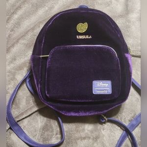 Gently Used Disney Loungefly Ursula Mini Backpack